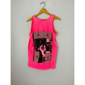 Vintage EPIC Skate Neon Tank Top, Size Small, 1989 Epic Surf & Skate, 80s Skater